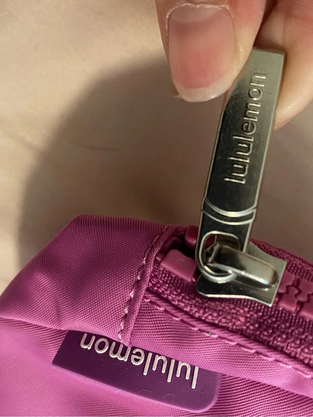 lululemon athletica Magenta Pink Waist Pouch